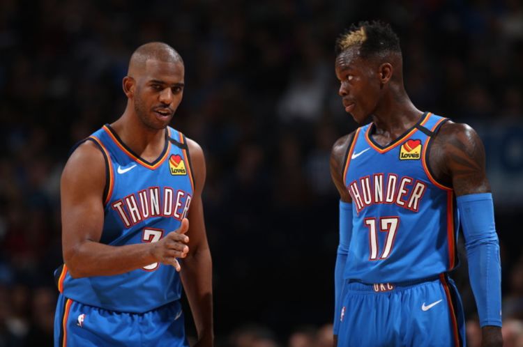  亚历山大30+10雷霆屠公牛  